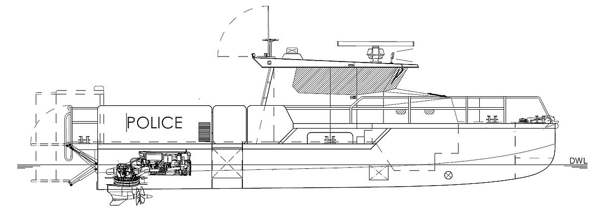 Shiptec_Schiffbau_Polizeiboot_Fribourg